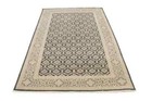 5 7x8 4 Ft Handmade Transitional Oriental Rug Charcoal Gray Muted Modern Carpet