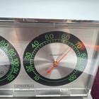 Vintage Springfield Instrument Desktop Thermometer Humidity Gauge Mcm