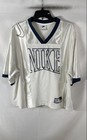 Nike Women s White Navy Blue 2-piece Basketball Jersey   Shorts Set Size M