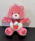 2004 Care Bears Smart Heart Apple Belly Pink 13  Bear 20 Questions Missing Cards
