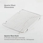 Hestan Provisions Ovenbond     Quarter Sheet Pan Rack  11 75  L X 8 25  W  cooling