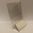 4 Pack 5  X 7  Acrylic Business Card Stand With Sign Holder