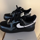 Size 10 - Nike Air Force 1  07 Lv8 Low Glam Rock Pack - Black White
