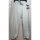Victoria Secret Pink Puppy Booty Joggers Y2k Womens L No Tag Spot Sweats