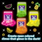 Tropical Glow In The Dark Slime Kit To Make Neon Slime  Ideal Holiday Gift