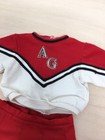 Pleasant Company American Girl Doll 1996 Red Cheerleader Outfit Vintage Red