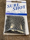 Sure Shot Lead Split Shot  Size -  4  Xl   3 527 Ounce Bag