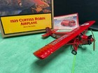 Wings Of Texaco  1929 Curtiss Robin Die Cast Bank With Key