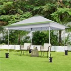 Pop-up Gazebo 13x13 Ft  Outdoor Garden Canopy Tent With Overhang   Sandbags