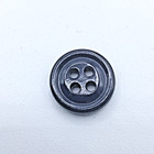 Lot Of 430 Round 4 Hole Usaf 9 16  Navy Blue Buttons Sewing Tailoring Crafts Nos