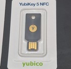 5x Yubico Yubikey    5 Nfc Usb-a Hardware Security Key Fido2 Mfa Passkey 5 Lot New