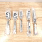 Fiesta Stainless Steel Flatware Celebration Set 20pc Service For 4 Brand New