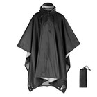 2pcs Rain Poncho Tactical Military Poncho Shelter Waterproof Ripstop Camping Us