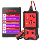 4   5 Pin 12v Relay Tester For Car-professional Auto Automotive W  Battery Clips