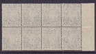 Australia 1941 Kgvi Surcharge 3 1 2d On 3d Blue Stamp Block  8  Mint muh  sa26g 