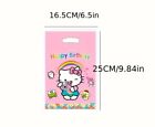 Lot Of 20 Hello Kitty Sweet Candy Pink Birthday Party Favor Treat Sacks Loot Bag