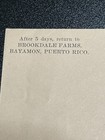 Puerto Rico U17 Mint Entire Envelope  upss 18  Us Poss Ksphilatelics  206409p 