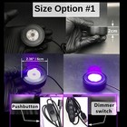 Uv Led 395nm Blacklight Display Base-uranium Glass   Fluorescent Art-gloss Black