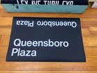 1988 Ny Nyc Subway Roll Sign R27 Queensboro Plaza Bridge Urban Transit Home Art
