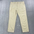 Callaway Mens 36x30 Beige Lightweight Stretch Performance Athletic Golf Pants