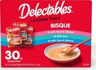 2 Pack Hartz Delectables Bisque Lickable Wet Cat Treats Variety Pack  30 Count