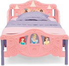 Kids Bed Disney Princess 3d Toddler Bed Pink Comfort Safe Sleep For Little Girls