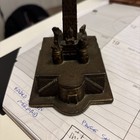 Vintage Lincoln   s Tomb Springfield Il  Souvenir Metal Building Mini Replica Euc