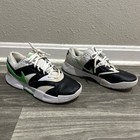 Men   s Nike Court Lite 4 Tennis Shoes - White  Poison Green  Black  Size 9 5