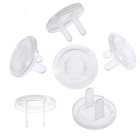 Outlet Plug Covers 52 Pack  Clear Child Proof Electrical Protector Safety Caps