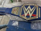 Universal Blue Championship Title Belt Wwe Wrestling Belt Adult Replica 2mm