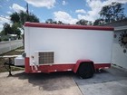 100  Electric Concession  food Trailer Fully Equipped With Full Size Appliances 