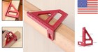 Imperial 3d Multi-angle Measuring Ruler - Precision Tool For Diy And Carpentry
