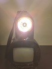 Vintage Multi-functional Tv Lantern W  Weather Am Fm Radio 