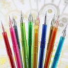 Color Gel Pens Set With Diamond Head colored Fine Point Ballpoint Ink Pens Ma   