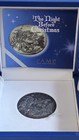 2017 The Night Before Christmas  15 5oz  999 Silver Coin Antique Finish 500 Mint