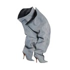 Womens Show Pointed Toe Over Knee High Boots Fashion Sexy Nightclub Pants Boots