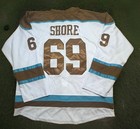 Shoresy Sudbury Blueberry Bulldogs Stitched Hockey Jersey Tv Show Xl  69 New