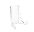 Clear Easel Plexiglass Plate Easel Display Acrylic Dinnerware Display Rack Stand