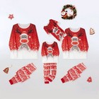New Christmas Family Matching Pyjamas Kids Xmas Elk Nightwear Pajamas Pjs Sets
