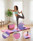 Folding Gymnastics Mat  thick Portable Gym Tumbling Mat Floor Pad  fitness Yoga