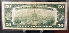  50 1928 Federal Reserve Note Bank Of Chicago Illinois Gold On Demand Rare