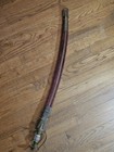 Tulwar Sword From India  33inch Oal With Scabbard
