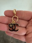 Chanel  Holiday  Chanel Gold  Cc Logo Charm Pendant 1 5  1  New
