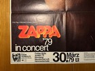 Vintage Original Frank Zappa In Concert Tour Poster 1979 Shiek Yerbouti Nurnberg
