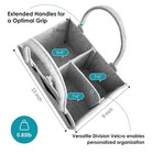 Cute Castle Diaper Caddy Organizer - Portable Baby Caddy Organizer With Handle