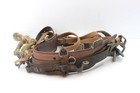 Bashlin Lineman Climbing Belt Size 42 Leather Canvas Tree Safety Harness