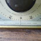 Vtg  Wooden Airguide Weather Station Thermometer  Hygrometer  Barometer 