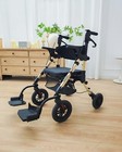 Transport-wheelchair-lightweight-foldable  2 In 1 Rolling Walker Chair-used