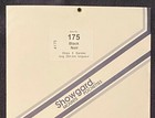 Showgard Stamp Black Mounts Size 175 Free Usa Shipping 264 Mm By 175 Mm 5 Strips