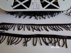 1  Black  Beaded Fringe Sold By The Yard - Costume Home Decor